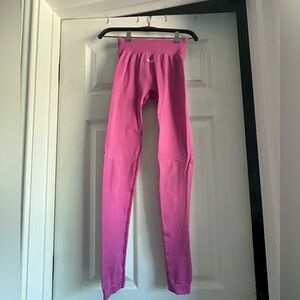 Bo+Tee Pink glute contour Leggings